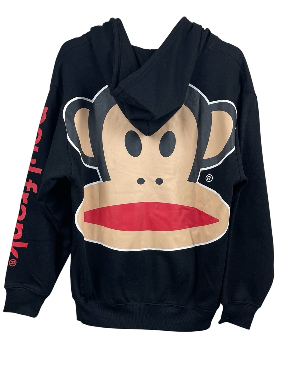 Paul Frank Black Full Zip Hoodie Women's Size Medium NWT